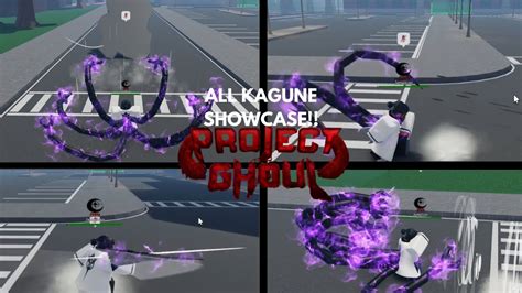 Project Ghoul Updated All Kagune Full Showcase 2024 Youtube