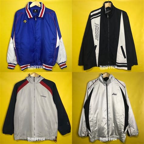 Jual Colorblock Jacket Descente Original Shopee Indonesia