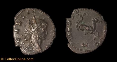 Gallienus Hippocamp Coins Ancient Romans Imperial And Republican