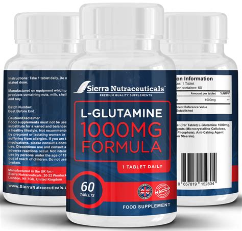 Quality L-Glutamine Supplement for Immune Support, Digestive Health ...