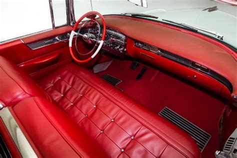 1955 Cadillac Eldorado Convertible Red Leather