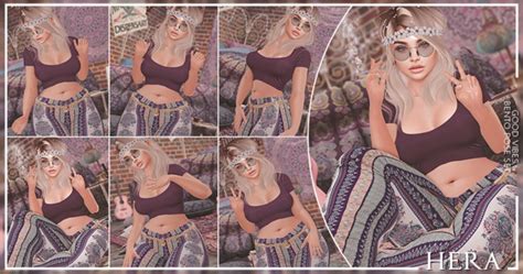 Second Life Marketplace Hera Good Vibes Bento Pose Set