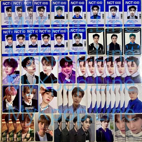 Pc Nct Universe Md Id Card Pob Mecima Photocard Official Pvc Dream