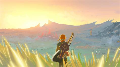 1920x1080 The Legend Of Zelda Breath Of The Wild Paint Art 4k Laptop ...