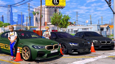 ОПЕРСКАЯ ЕЗДА В GTA 5 - ГОНКА M5 CS ПРОТИВ M5 ASCO И M5 F10! СРАВНЕНИЕ ...