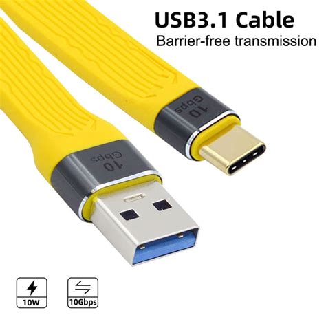 Snapklik Chenyang Usb To Usb C Cable Usb Type A Male To Usb