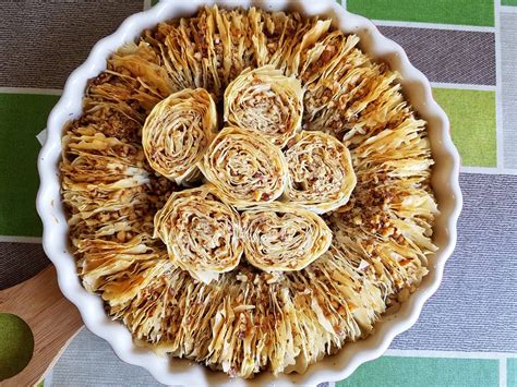 виЕЛИца от вкусове: Ветрилообразна баклава с орехи