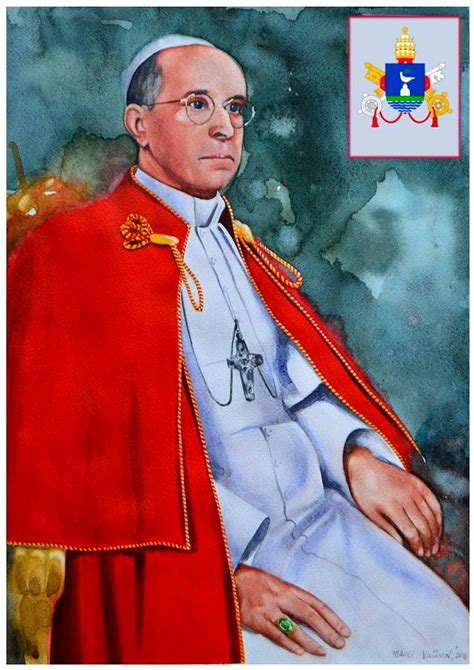 Custom portrait of Pope PIUS XII, 80cm x 60cm, 2016 - MVN, the art of ...