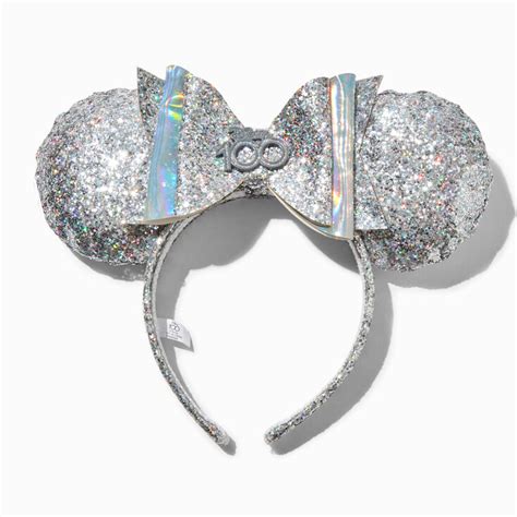 Boxlunch Disney Minnie Mouse Snowflake Ears Headband Boxlunch