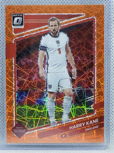 Harry Kane 2021 Donruss 46 Optic Orange Velocity 49 RAW Price Guide