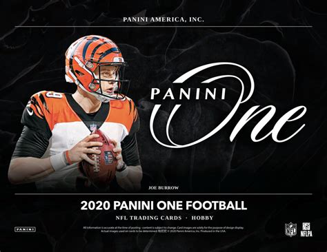 2020 Panini ONE NFL Football Cards