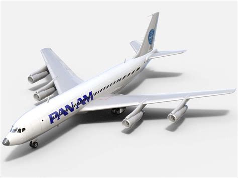 Boeing 707 Pan Am - 3D Model by Dreamscape Studios