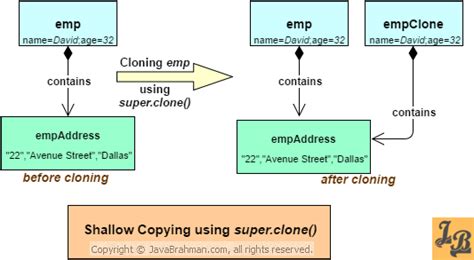 Cloning In Java Shallow Copy And Deep Copy Tutorial With Examples