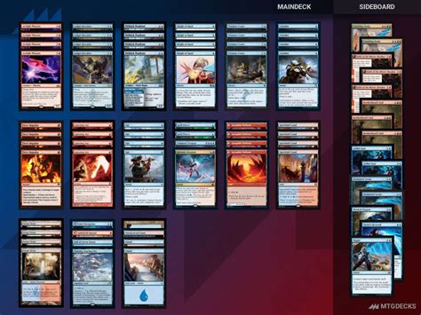 Pioneer Izzet Phoenix Deck By Azatoyellow Mtg Decks