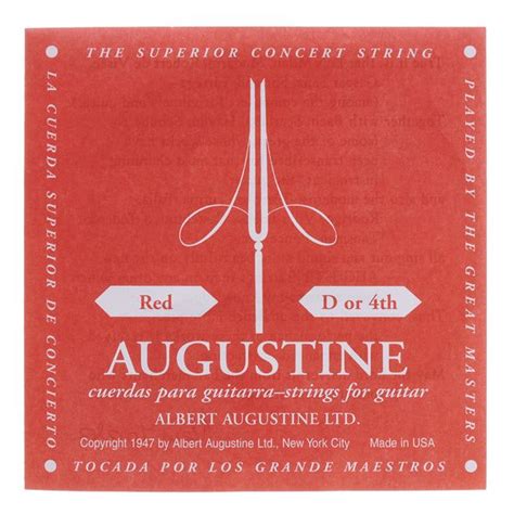 Augustine D 4 String Red Label Musikhaus Thomann