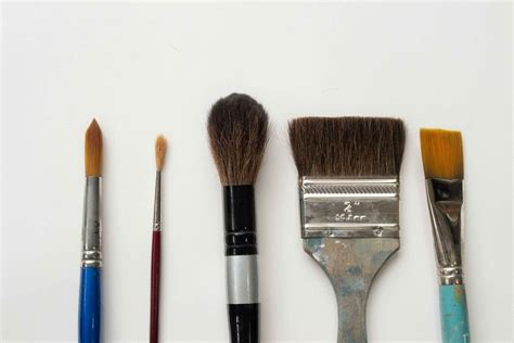 Types Of Paintbrushes Every Artist Should Know