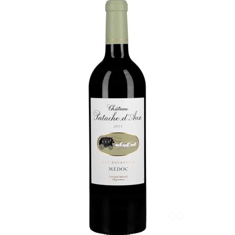 2015 Château Patache d Aux Médoc AOP Cru Bourgeois Bouteilles en