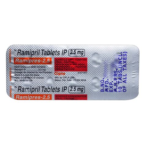 Ramipres Tablet S Price Uses Side Effects Composition