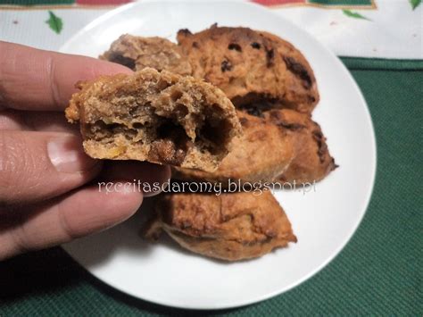 Broinhas De Batata Doce Frutos Secos Receita Do Reveillon