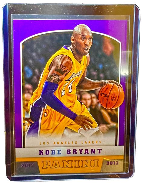 Kobe Bryant Los Angeles Lakers Panini Card No Values Mavin