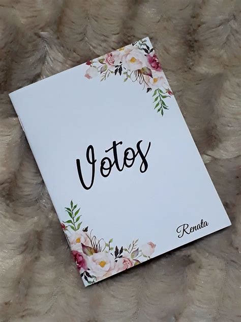 promoção Caderno Votos de Casamento Elo7 Produtos Especiais