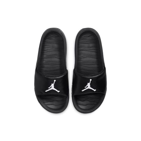 Jordan Break Slipper Voor Kids Zwart