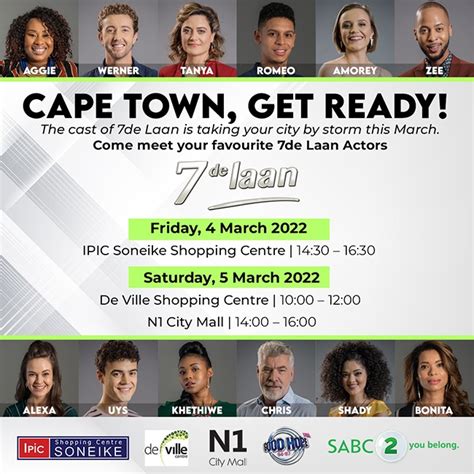 The cast of 7de Laan is coming to Cape Town | Channel