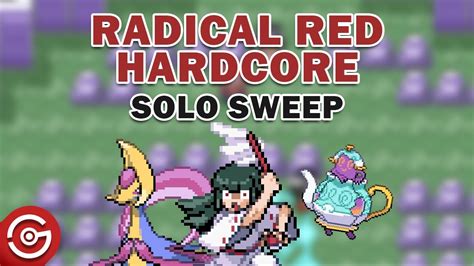 Pokemon Radical Red Hardcore Mode Solo Sweep Channeler Ruth YouTube