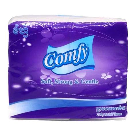 Comfy Facial Tissue Purple