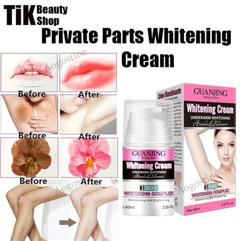 Guanjing Private Parts Whitening Cream For Bikini Area Armpit Bleaching Cream Dilute Melanin And
