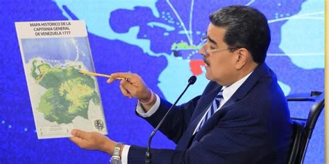 Polémico Ajuste Maduro Presenta Nuevo Mapa De Venezuela Que Incluye