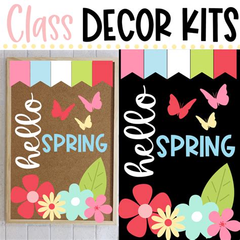 Spring Classroom Decor Ideas - The Pretty Little Classroom