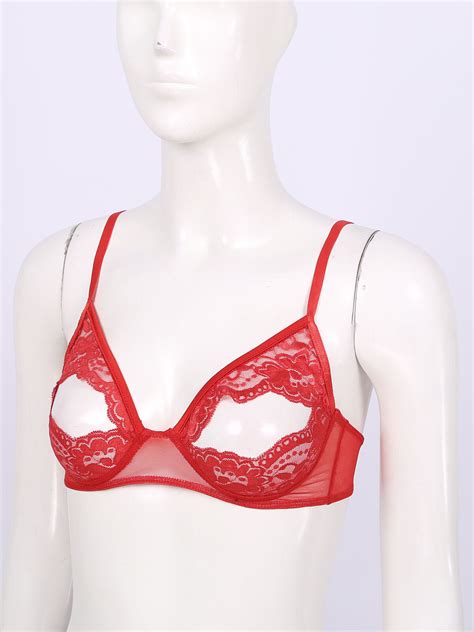 Damen Offene B Ste Bh Dessous Spitze Lingerie Sexy Transparent B Stenhebe Ebay