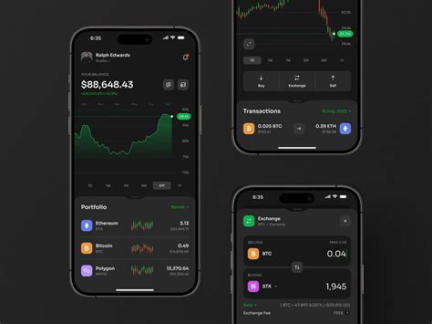 Crypto Trading Mobile App | App design inspiration, Mobile app, Mobile