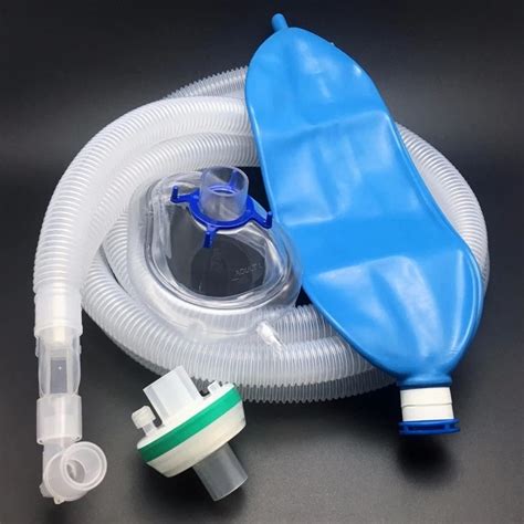 Disposable Medical Breathing Circuit Anesthesia Smoothbore Corrugated