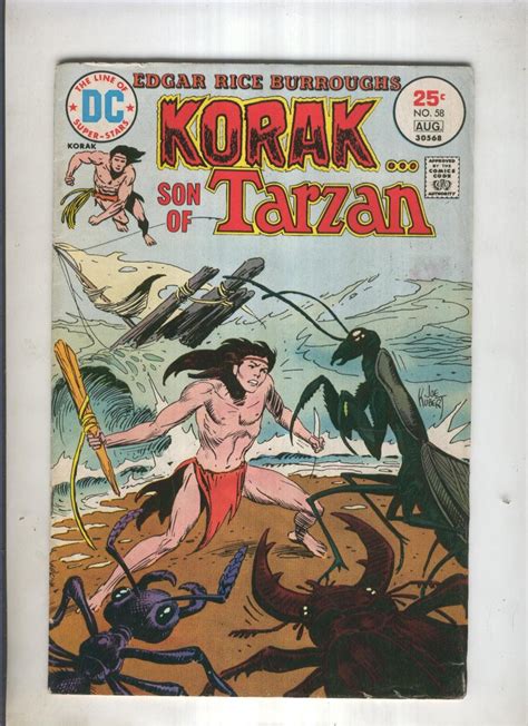 KORAK SON OF TARZAN Vol 9 Numero 58 Cave Of Darkness By Edgar Rice