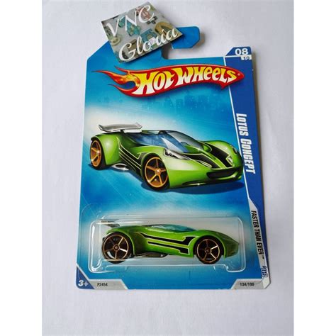 Jual Hot Wheels Rare Lotus Concept Faster Than Ever Green Hotwheels HW Race Hijau Shopee Indonesia