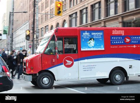 Camion De La Poste Canada Banque De Photographies Et Dimages à Haute