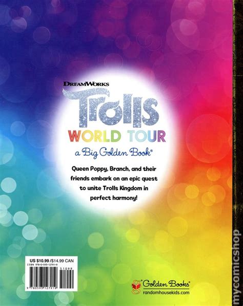 Trolls Hc Golden Books Dreamworks A Big Golden Book Comic Books