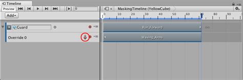 Unity Manual Using Animation Override Tracks And Avatar Masking