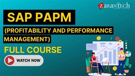 Sap Papm Profitability And Performance Management Full Course Zarantech Youtube