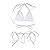 Skinbikini Women S See Thru One String Bottom Micro G String Bikini