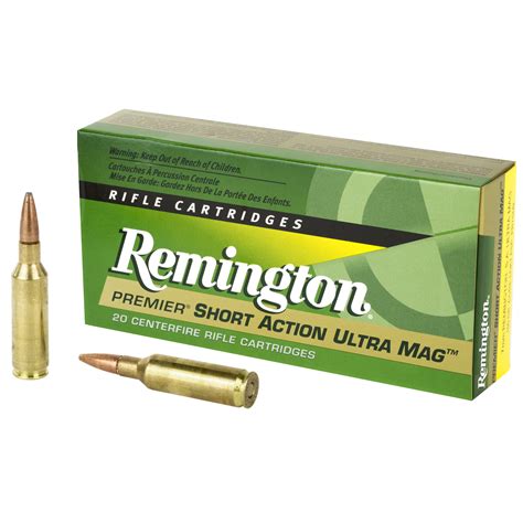 Remington Core Lokt 7mm Short Action Ultra Mag 150gr Pointed Soft Point 20rd