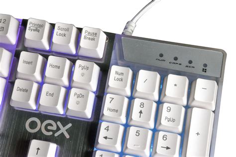 Teclado Gamer Prismatic Tc205 Abnt2 Sensação Mecânica Led Rainbow