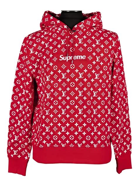 Supreme X Louis Vuitton Box Logo Hoodie