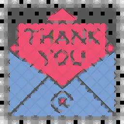 Thank you Icon - Download in Flat Style