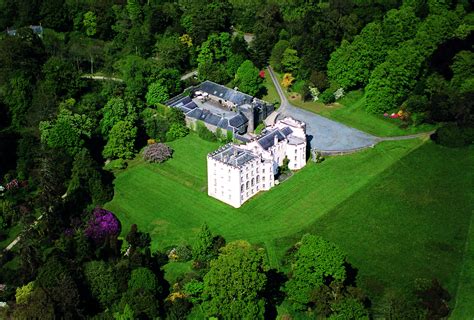 Picton Aerial Picton Castle GardensPicton Castle Gardens