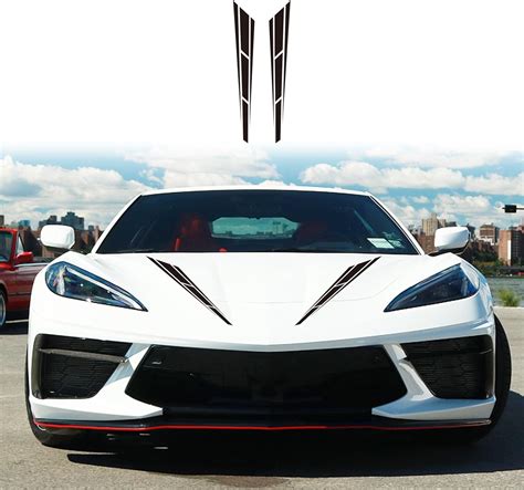 Universal Car Side Stripes Decals Hood Stickers Racing Stripes