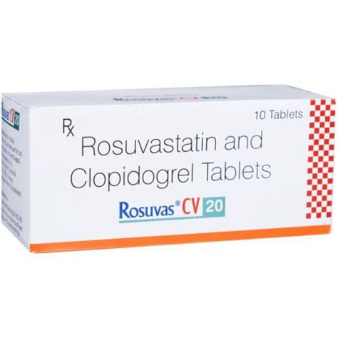 Rosuvas CV 20 Tablet Jeevandip