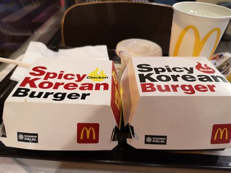 Worth The Hype Mcdonalds Spicy Korean Burger Review — Bibz Eats